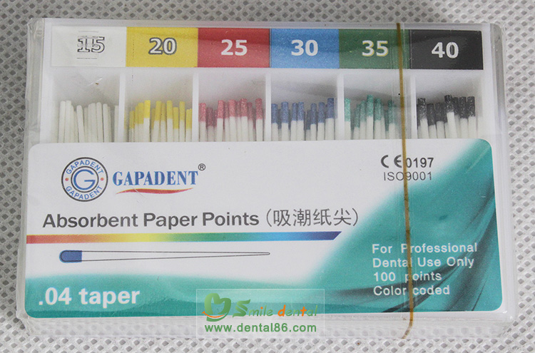 Absorbent Paper Points .04 Taper